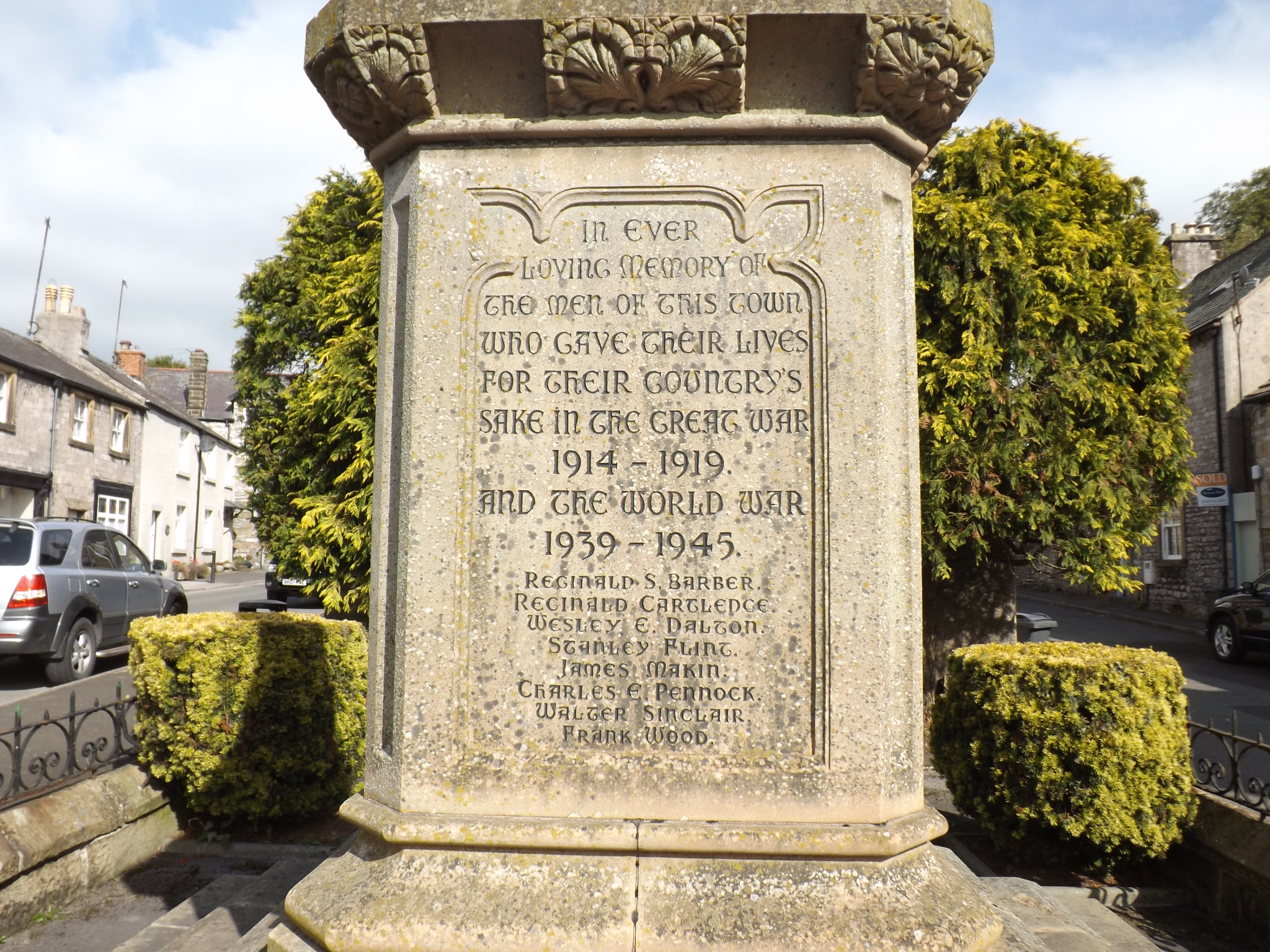 Tideswell War Memorials Online
